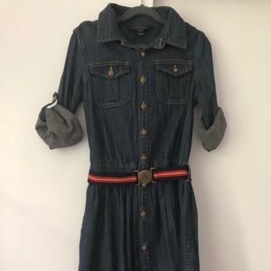 Little girl denim dress